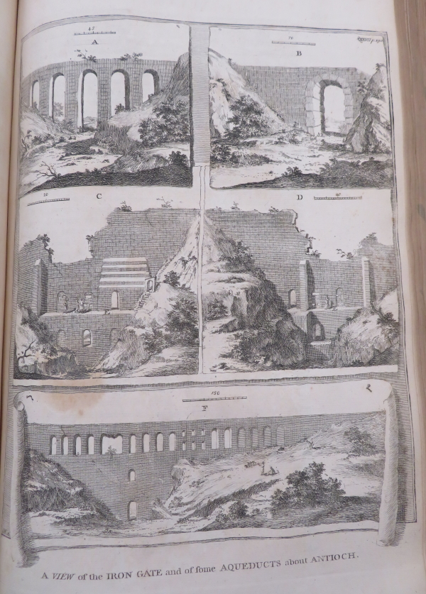 Plate from Richard Pococke's 'Description of the East', 1743