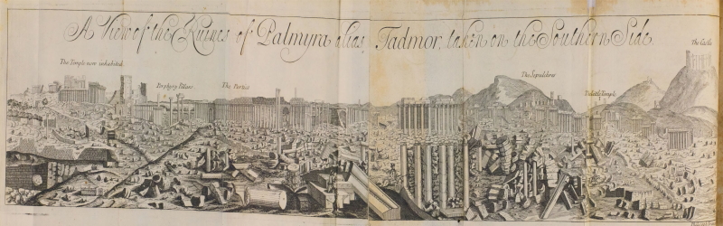Panorama of Palmyra, 1695