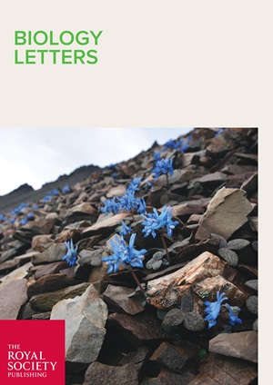 Biology Letters May 2023 cover image: Corydalis hemidicentra, SW China. Photo credit: Yang Niu.