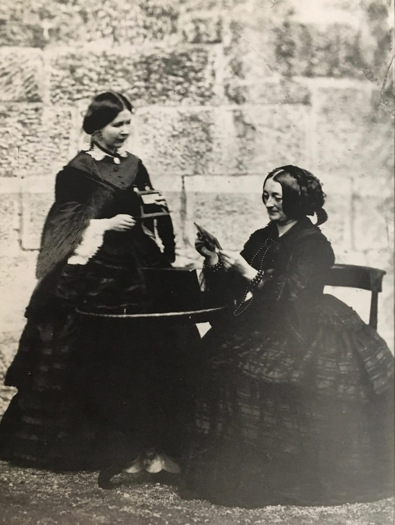 Lady Mary Rosse and Mary ‘Minnie’ Senior (by permission of the Birr Castle Archives)