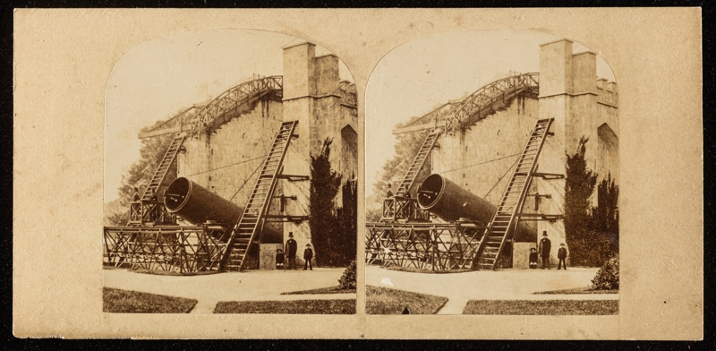 The ‘Leviathan of Parsonstown’ - stereograph