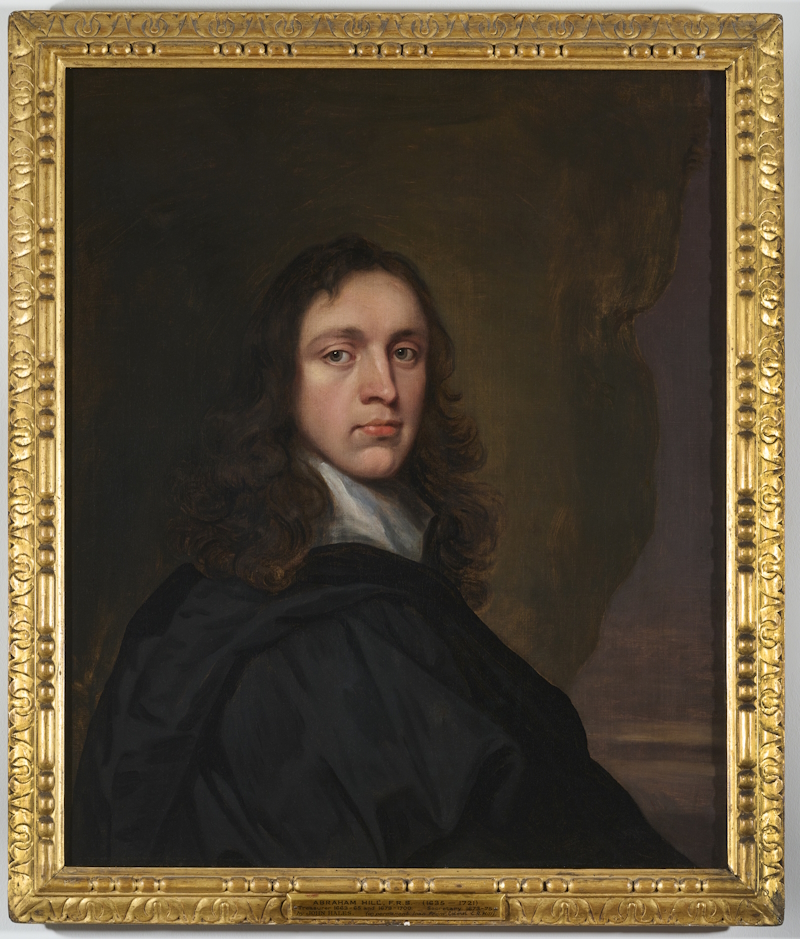 Portrait of Abraham Hill, attributed to John Hayls, 1650s