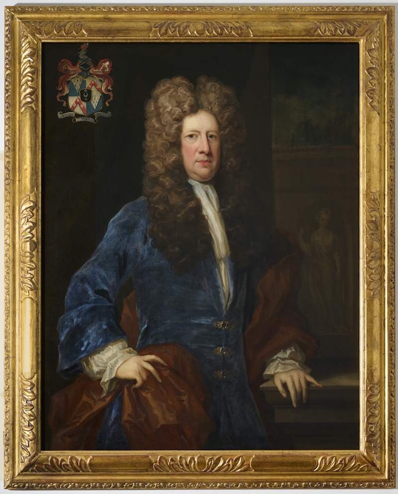 Portrait of Sir Cyril Wyche by an unknown artist, 1690s