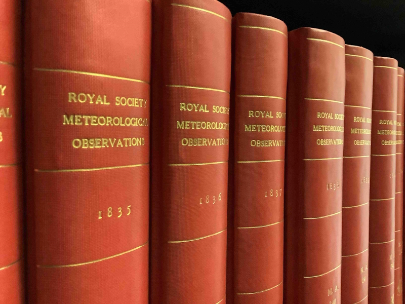 The Royal Society’s meteorological archives
