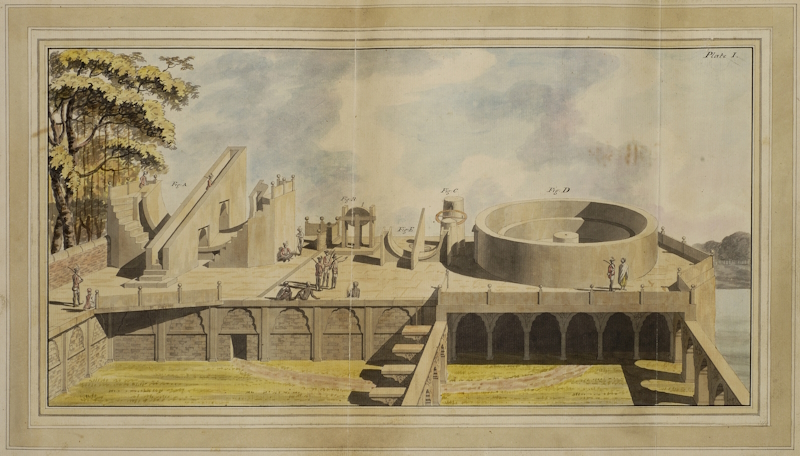 'Of the Brahmin observatory at Benares' from Robert Barker, 1777