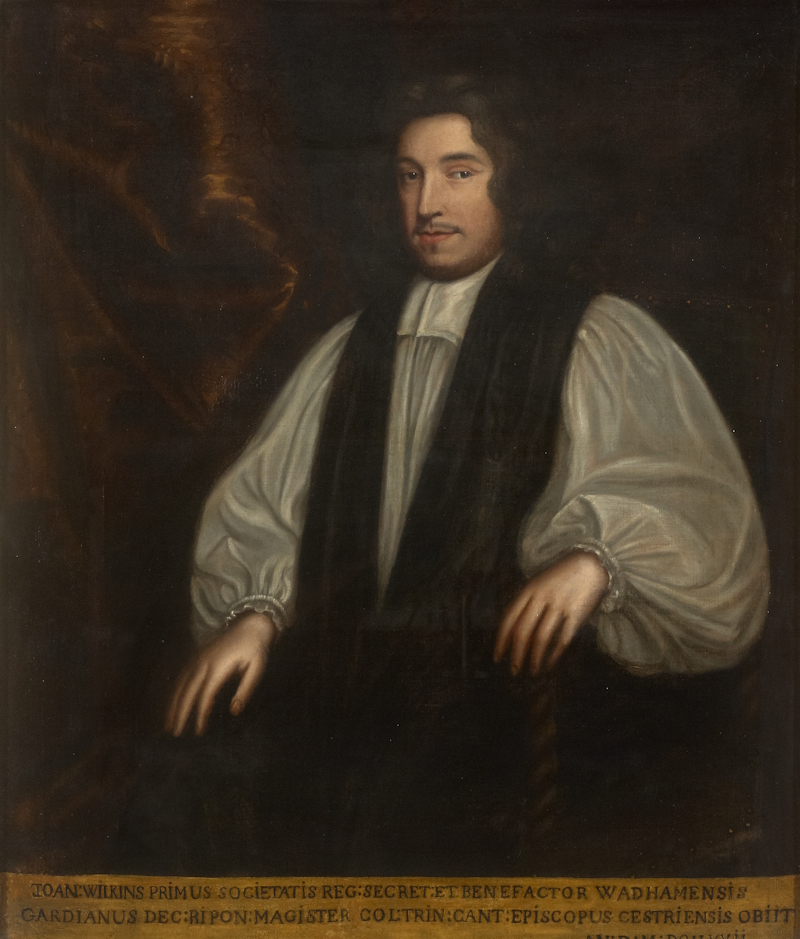 Portrait of John Wilkins by Mary Beale, ca.1670-72 