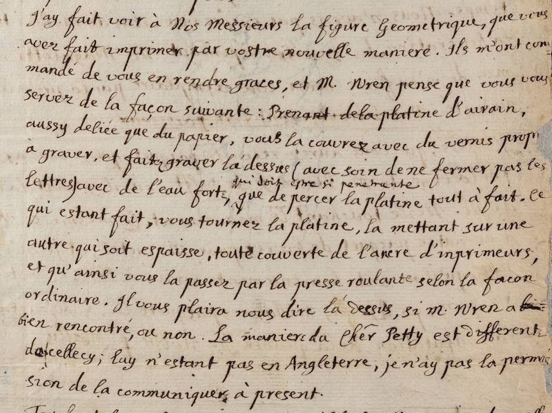 Letter from Henry Oldenburg to Christiaan Huygens, 5 July 1669