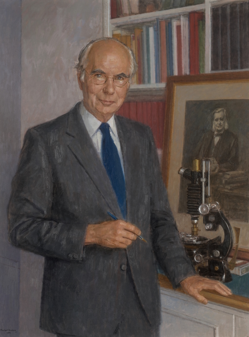 Sir Andrew Huxley by Michael Noakes, 1985