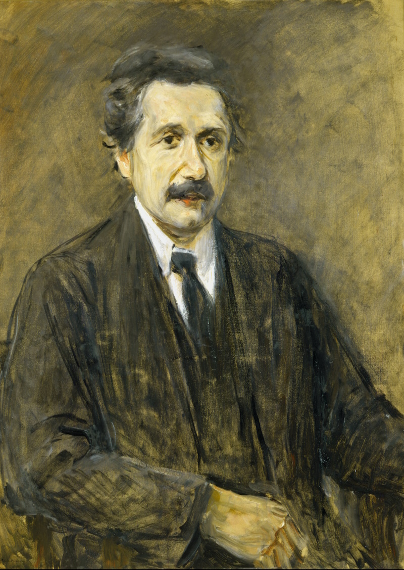 Albert Einstein by Max Liebermann (1922)