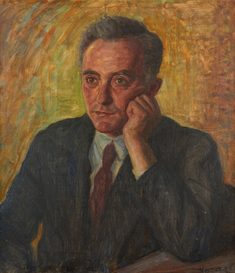 Max Born by Hermann Hirsch (1931)