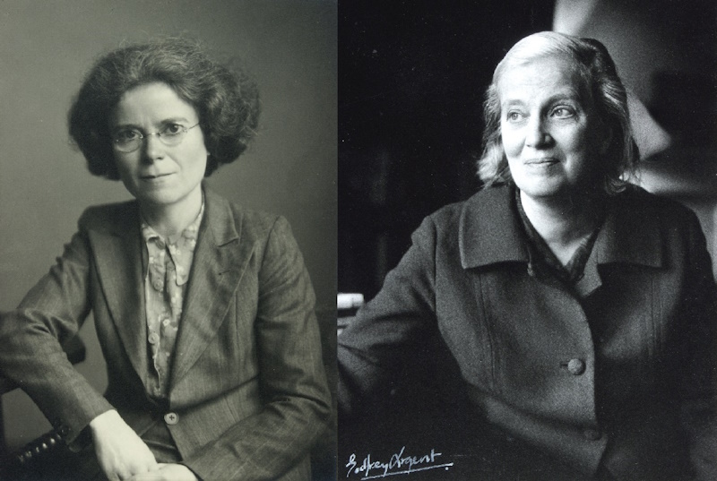 Kathleen Lonsdale and Dorothy Hodgkin 