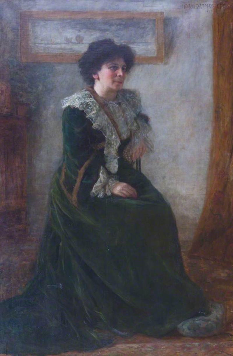 Hertha Ayrton by Héléna Arsène Darmesteter - Public domain, via Wikimedia Commons