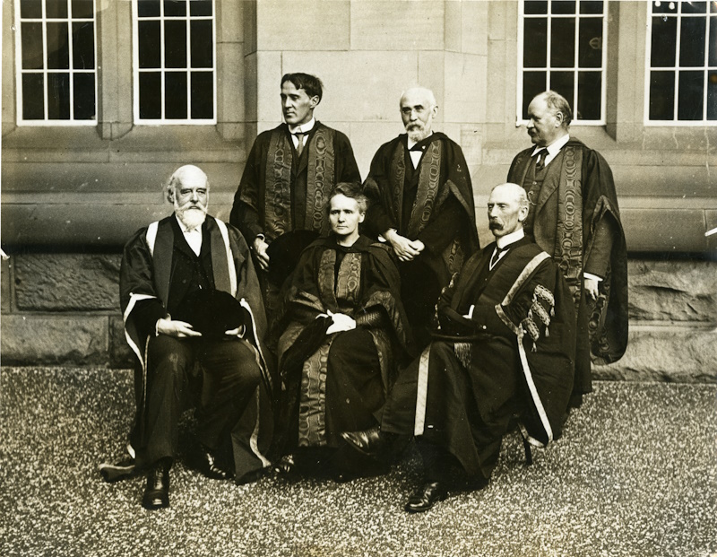 Marie Curie at the British Association Meeting, 1913