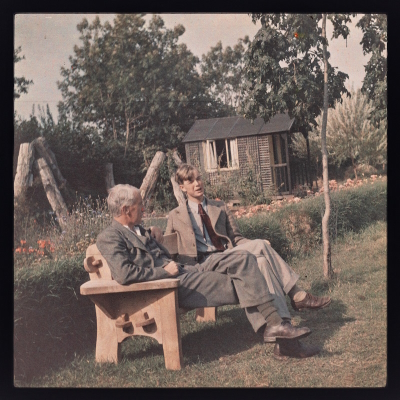 A V Hill and Alan Lloyd Hodgkin at Three Corners, 1935