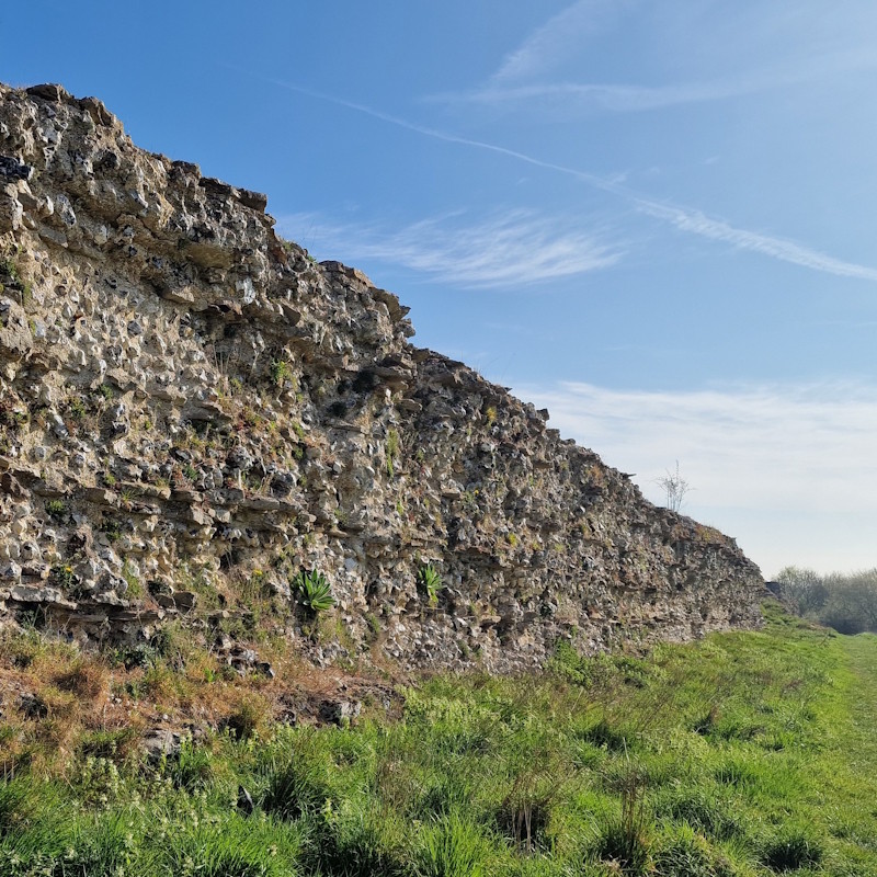 Roman ruins at Silchester
