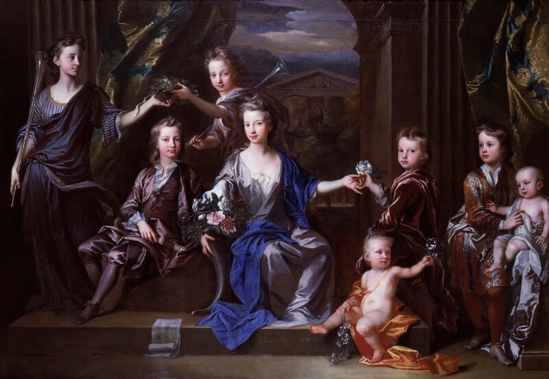 The Children of John Taylor of Bifrons Park, 1696 © National Portrait Gallery, London