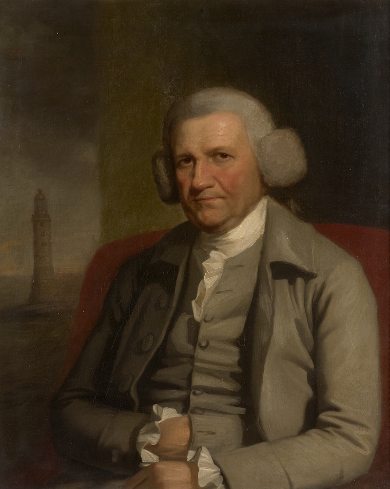 Portrait of John Smeaton by Mather Brown, ca. 1788