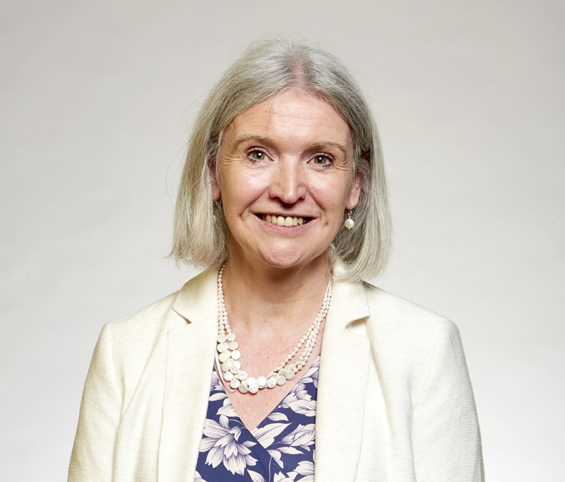 Portrait photograph of Professor Jane Hillston, taken for the Royal Society.