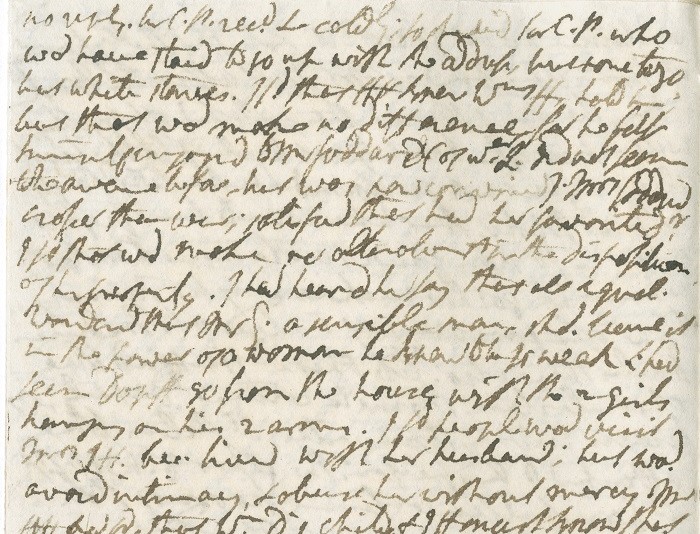 A page of  The Diary of Charles Blagden