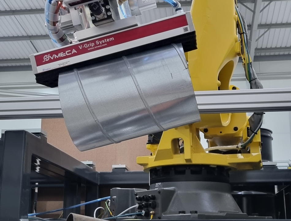 Artificial intelligence driven robotic sorting system which automates the sorting and segregation of nuclear waste.