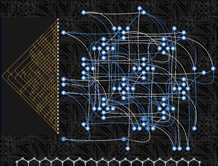 Digital illustration: from materials to qubits