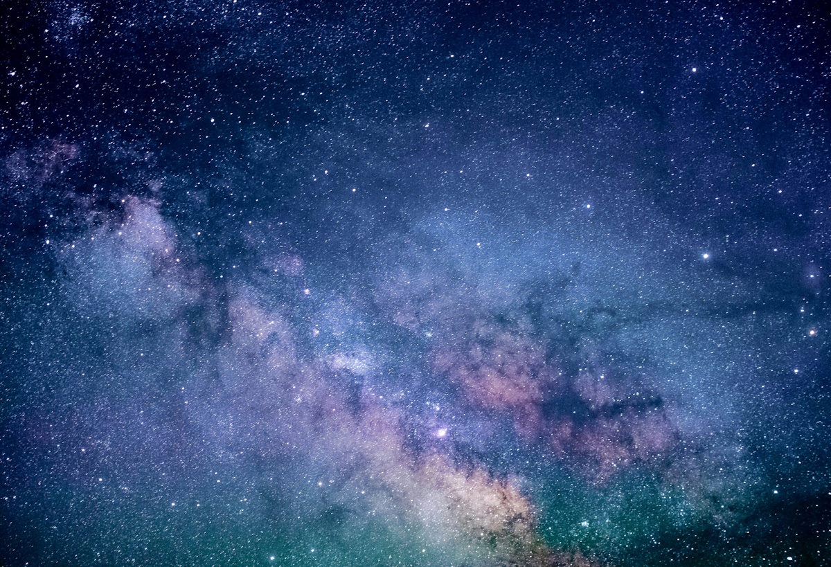Image of space with stars