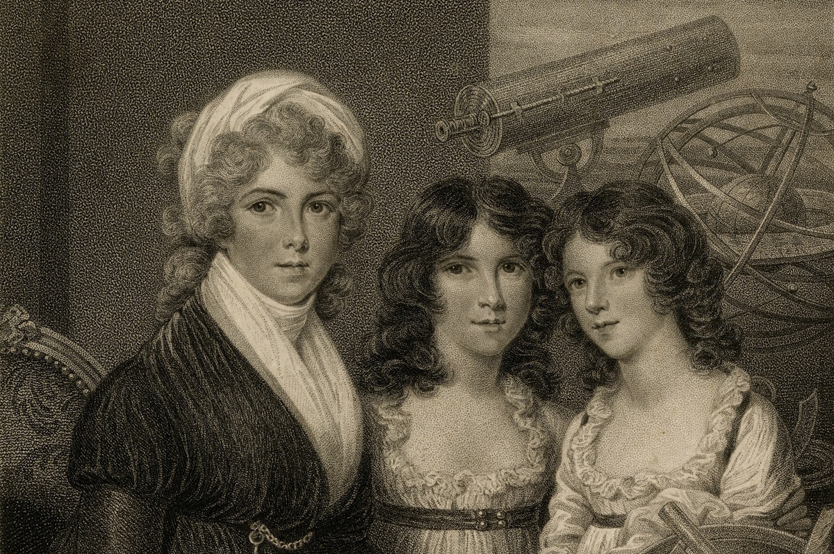 Margaret Bryan and her daughters, 1797