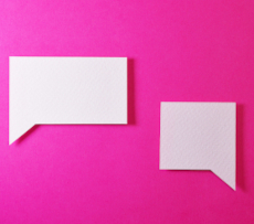 Speech bubbles