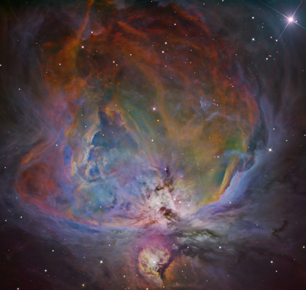 The Orion Nebula.