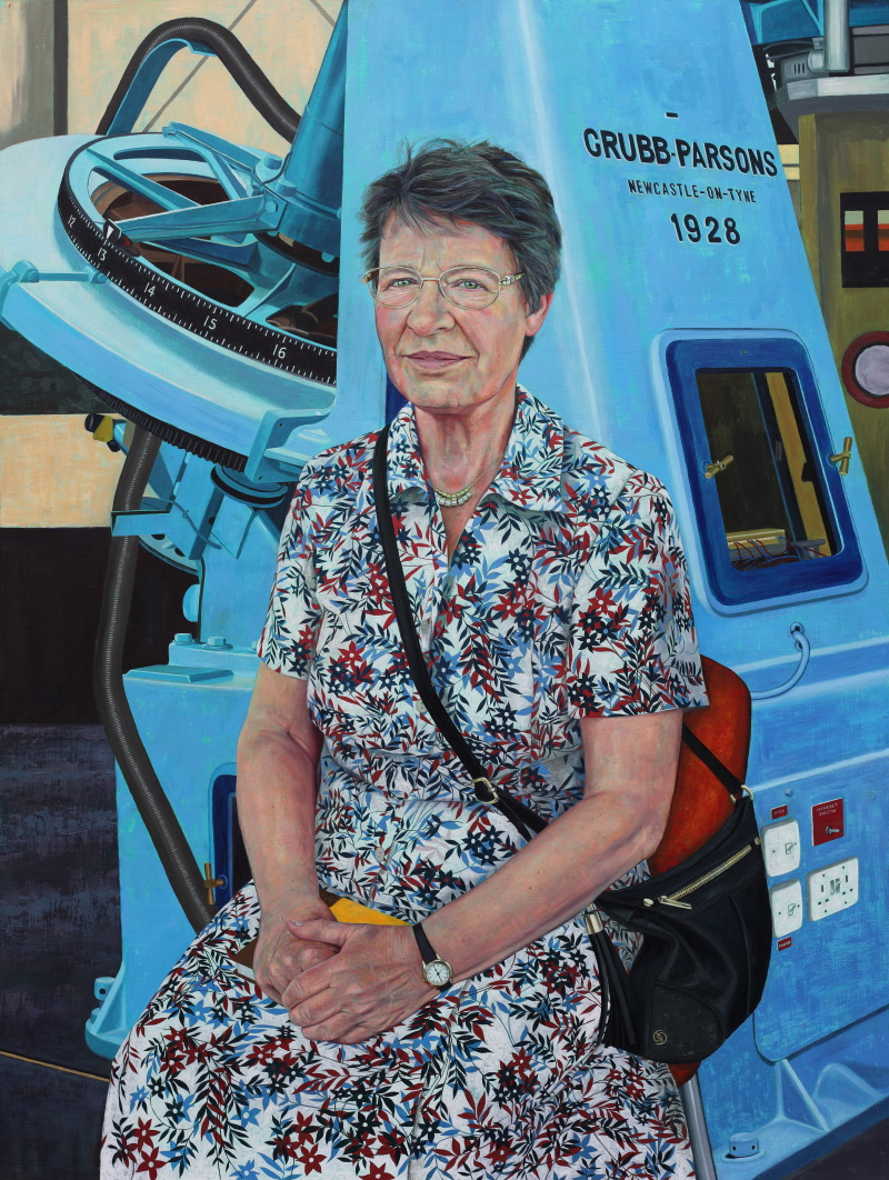 Portrait of Jocelyn Bell Burnell by Stephen Shankland