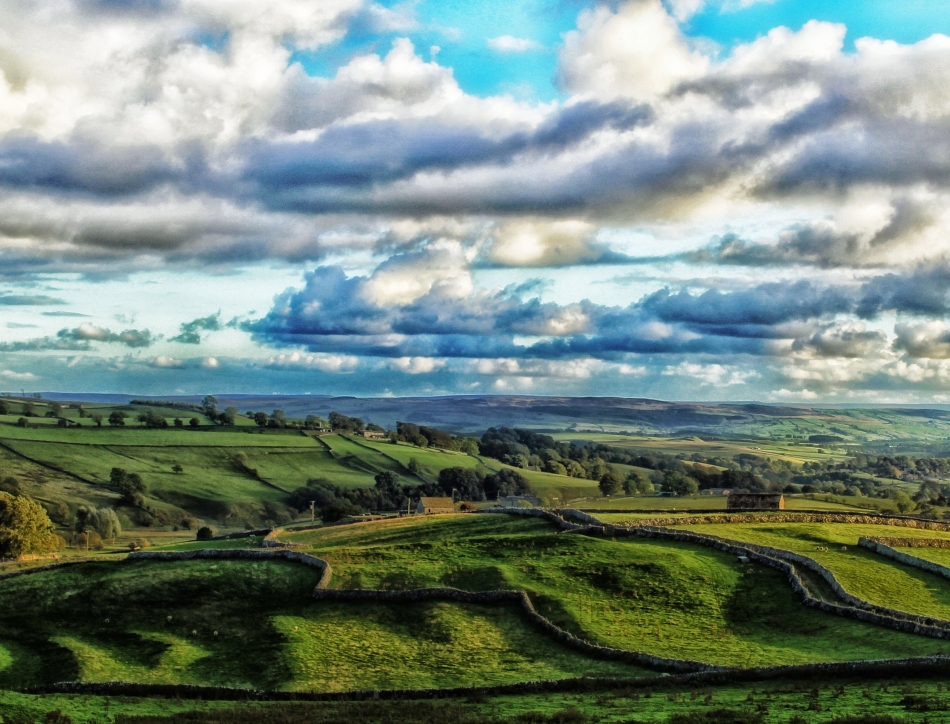 View over Yorkshire Dales