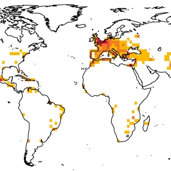 Change in exposure (2010 population) 'Drought'
