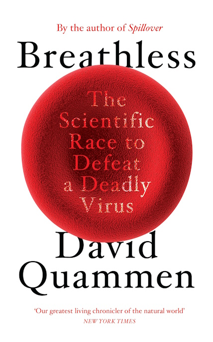book cover of Breathless by David Quammen