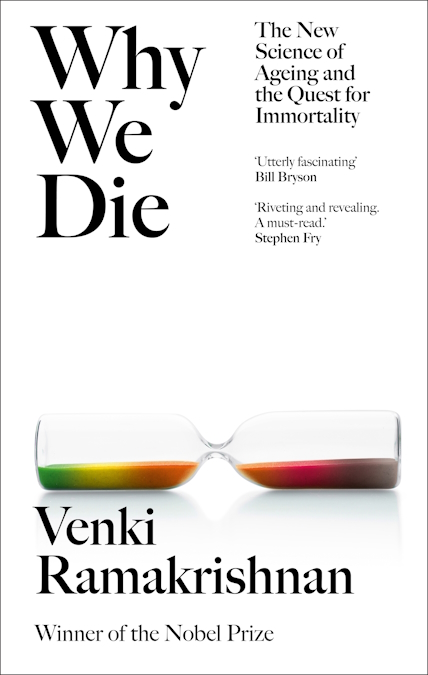 Book cover for Why We Die by Venki Ramakrishnan.