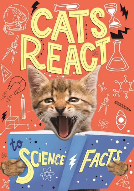 Book cover of Cats react to science facts
