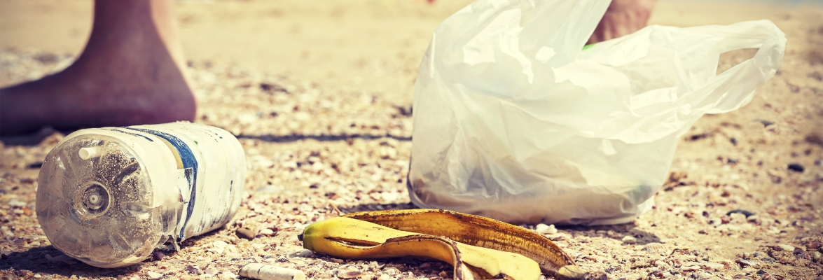Our beaches are full of plastic litter	. How can we rescue our oceans from the threat of plastic pollution? Credit: StockPhotoAstur, iStockPhoto