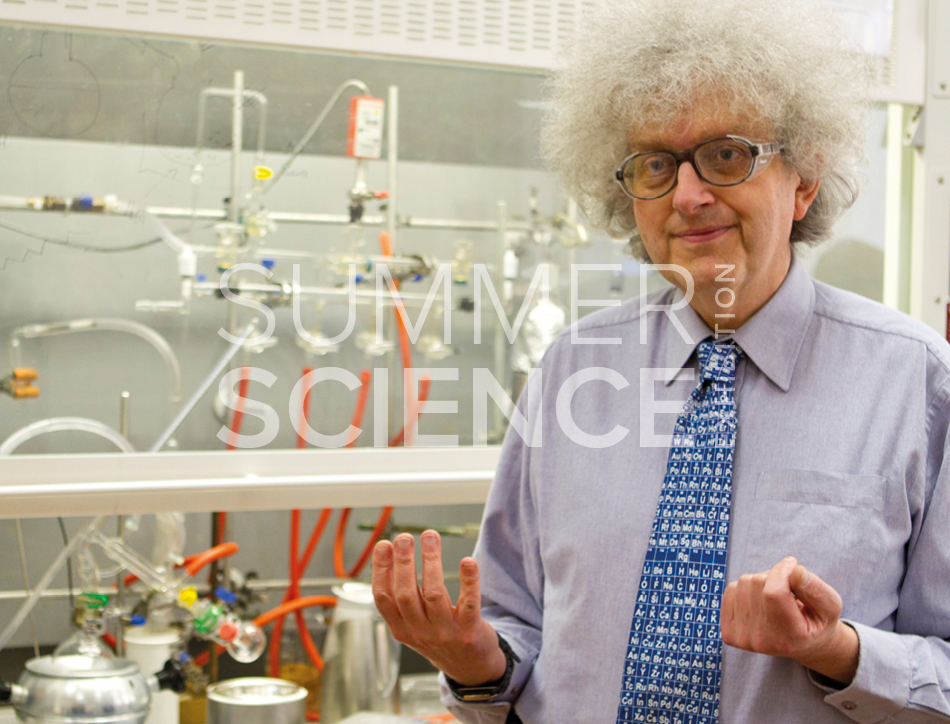 Summer Science Exhibition: Professor Martyn Poliakoff talking about the elements of the Periodic Table