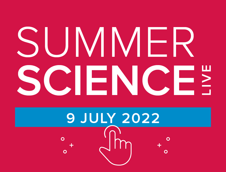 Summer Science Live logo in red