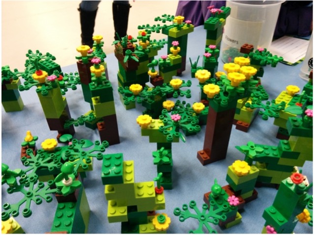 Lego sculptures