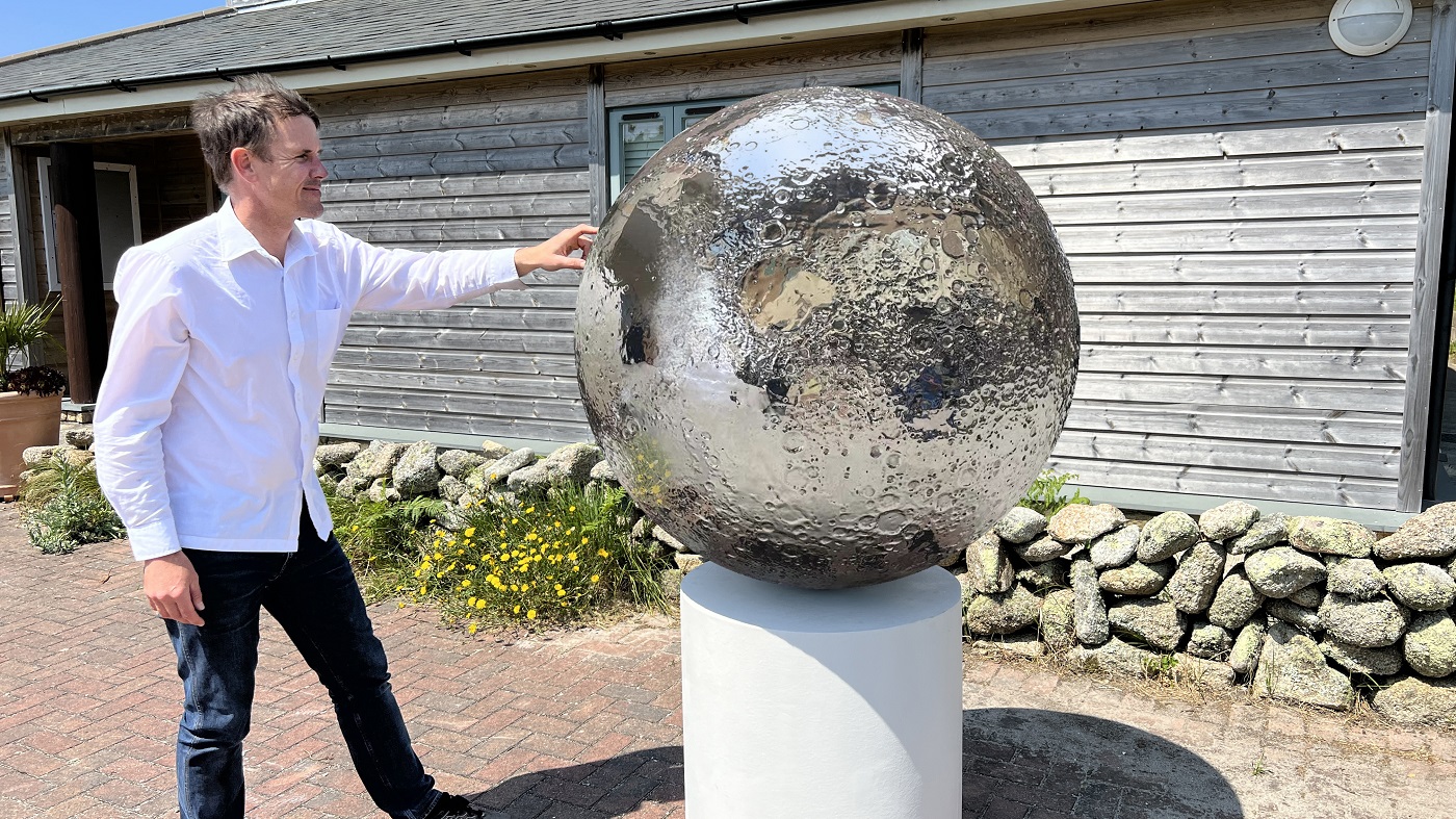 Exhibit: Mirror Moon - artwork display by Luke Jerram | Royal Society