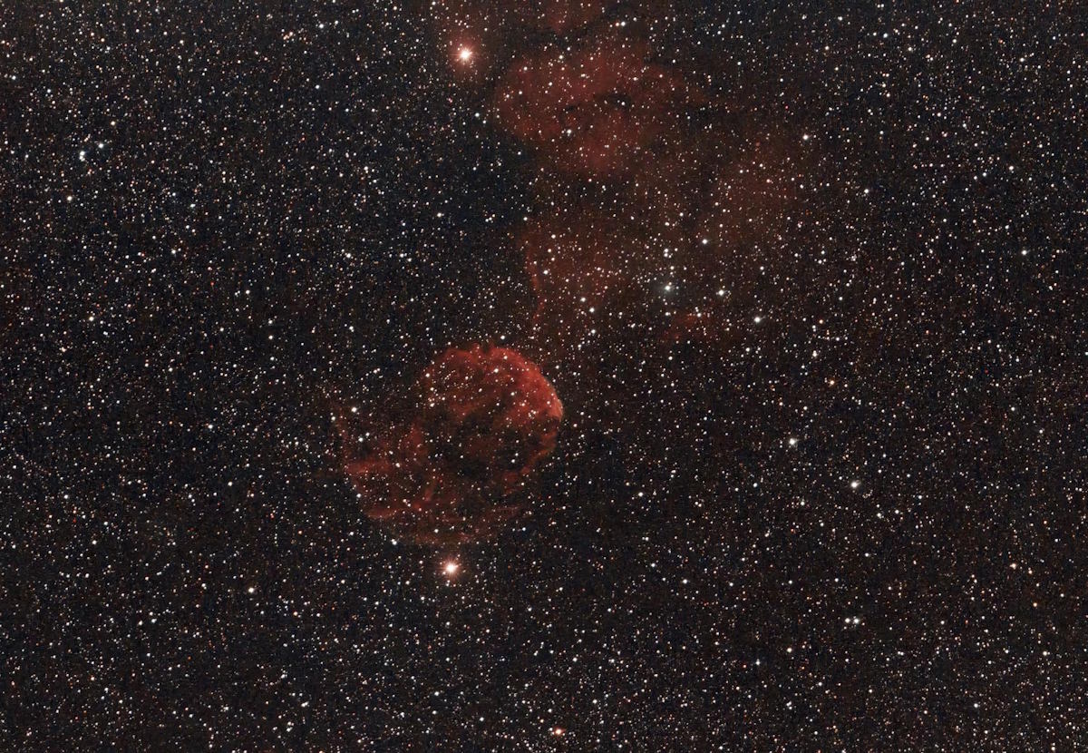 Detailed Picture of a Night Sky Full of Stars