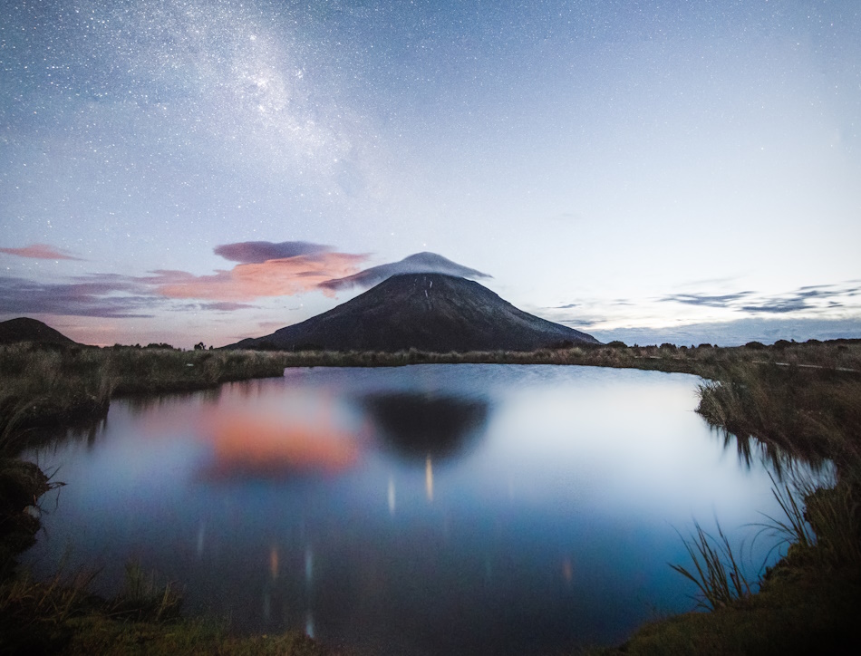 Taranaki stars by James Orr, runner-up in the Royal Society Publishing photography competition 2019
