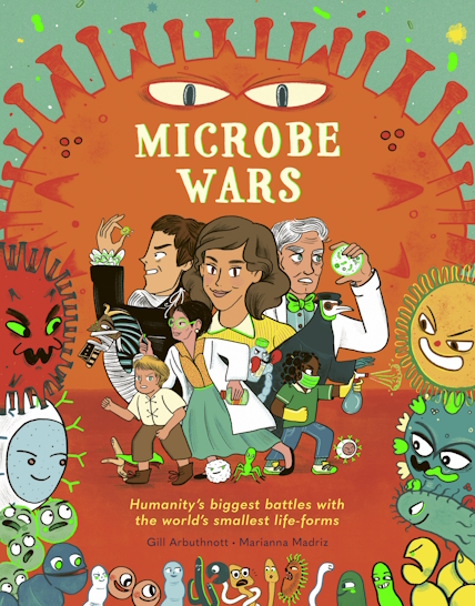 Book cover of Microbe Wars