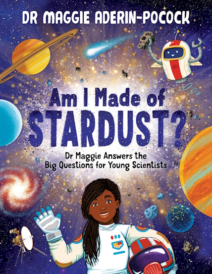 Book cover of Am I made of Stardust